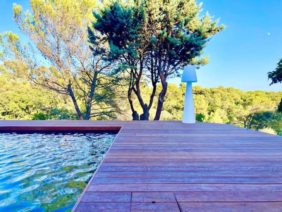 Magnifique Villa De Luxe Au Coeur De La Garrigue Nimes Ngoại thất bức ảnh